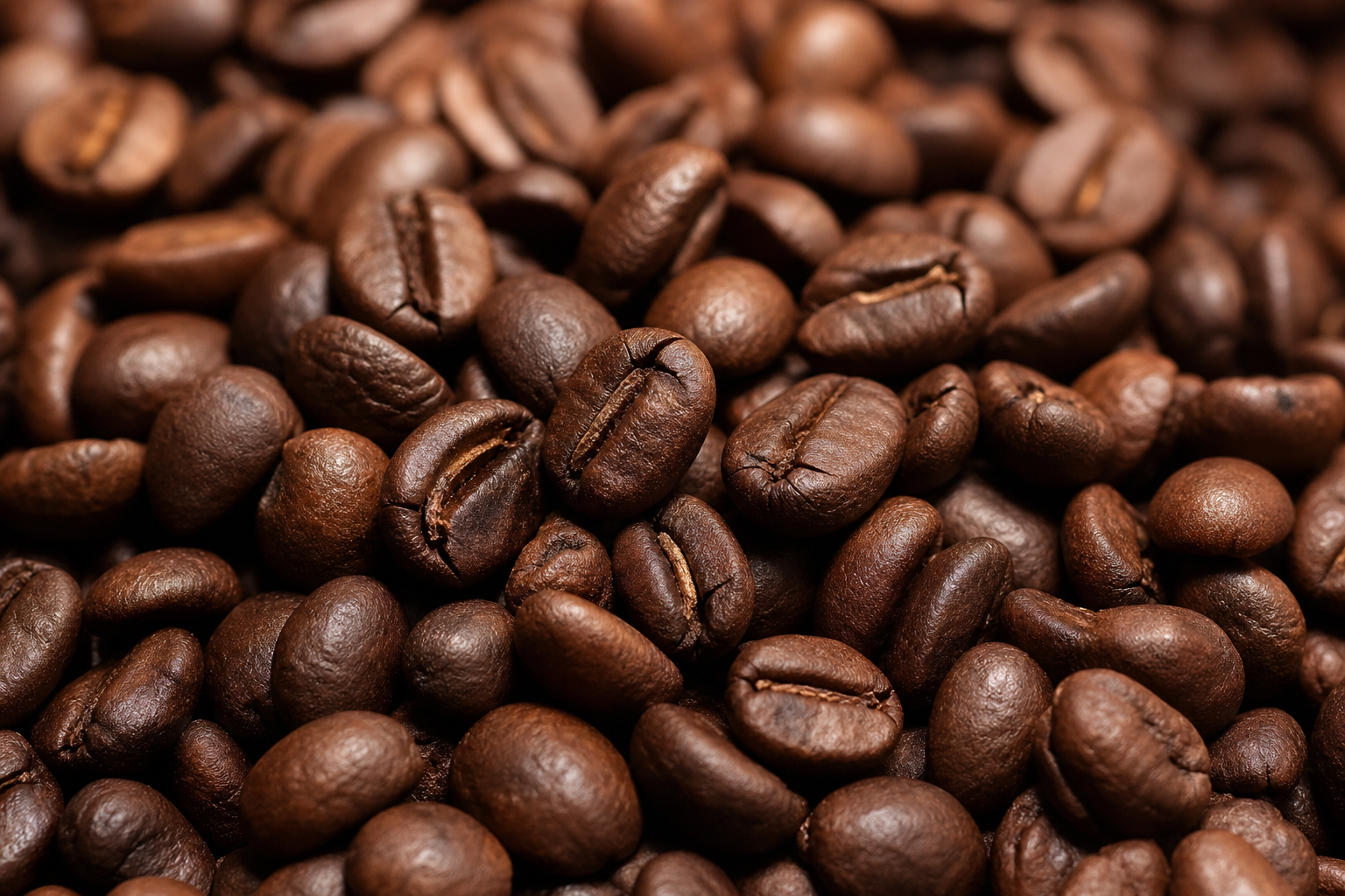 Freshly roasted specialty coffee beans at Dobó Roast